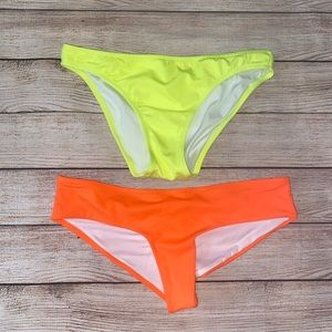 NWOT 2 Pair Victoria’s Secret Swim Bottoms Bikini